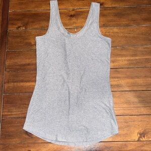 Super Soft NOBO Slim Fit Tank Top in Gray size Medium